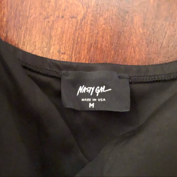 NASTY GAL Black Crop Top NWOT - Picture 4 of 4